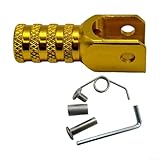 Reemplazo directo: esta punta de palanca de cambios sirve como un reemplazo directo para piezas rotas o dañadas, por lo que es fácil restaurar tu motocicleta o suciedad. Para la funcionalidad de la bicicleta sin ningún problema.