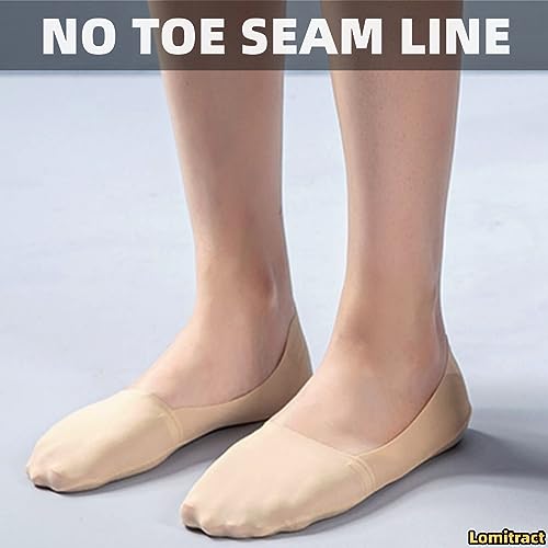 Lomitract Thin No Show Socks (Women 5-12), Made of Ice Silk Surface on the Surface & Cotton on the Bottom4