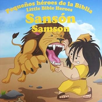 Paperback Sansón Serie: Pequeños Héroes De La Biblia/Bilingue Book