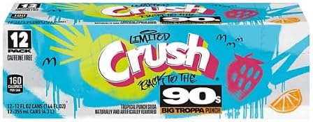Crush back to the 90s Tropical Punch 12 fl oz (pack of 12)
