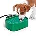 Heated Water Bowl, Heated Dog Bowl with Chew-Proof Cord, 85-Ounce Outdoor Thermal Bowl for Dog, Cat, Chicken, 35-Watt, Green