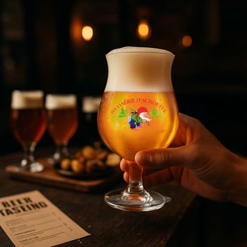 La Chouffe Beer Glasses 33cl (Set of 6) - immagine 6