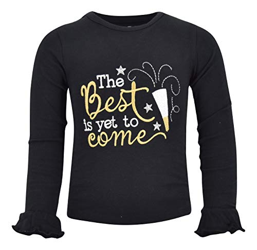 Image of Unique Baby Girls 2 Piece Best is Yet to Come New Years 2019 Outfit Set