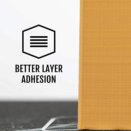 Image of HATCHBOX 3D PLA-1KG1.75-GLD PLA 3D Printer Filament, Dimensional Accuracy + /- 0.05 mm, 1 kg Spool, 1.75 mm, Gold