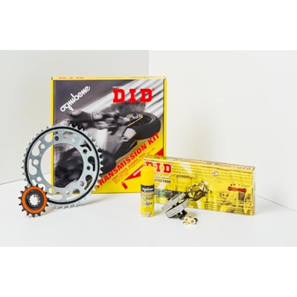 375578000 ZESTAW ŁAŃCUCHA KORONA DID SUZUKI DL 650 V Strom Traveller 2007-2011 650CC