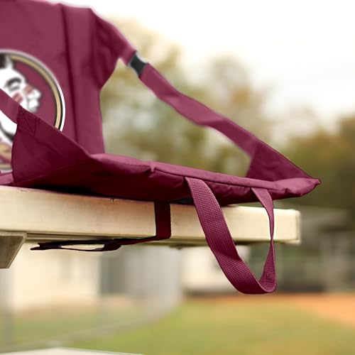 Image of Logo Brands Officially Licensed NCAA Unisex Stadium Seat, One Size, Team Color