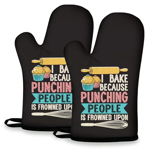 Nsetriu Oven Mitts Baking Gifts for Women Who Love to Bake Best Gifts for Bakers Women Men Baker Gift for Bread Bakers B