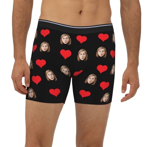 Custom Boxers For Men,Personalized Face Underwear,Custom Boxers For Men With Face Birthday Valentine's Day Gifts2
