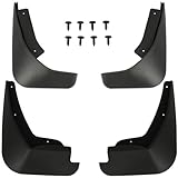 SCITOO Set of 4PCS Universal mud Flaps for 2011-2018 for Ford Fiesta Front & Rear mud Flaps Splash Guard Set