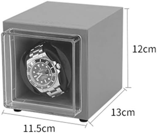 Watch Winders Watch Winder Boxes 1+0 Rotary Swayer Watch Box Winding Box Silent Antimagnetic Automatic Mini Mechanical Watches Shake Table Turn Table Device, Red Watch Box