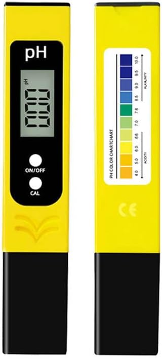 Digital pH Meter - High Accuracy 0.01 - PH Water Tester -Updated Model with 3x Calibration fliud