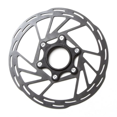 Clarks Cycle Systems A1 Black Centrelock Disc Brake Rotor, Silver/Black, 140mm
