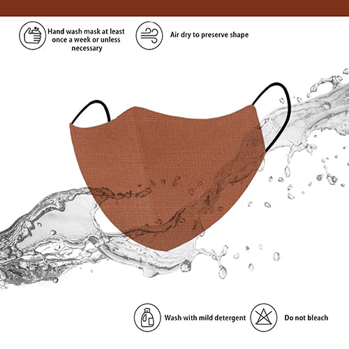 SIX SIGMA Cotton Reusable Breathable Fabric Anti-Bacterial Cloth Face Mask Combo for Men, Women, Girls,Unisex (COTTON MASK PACK 10)