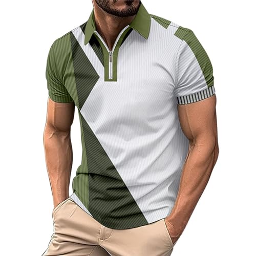 Amazon.com: Men's Polos Shirts 2025 Short Sleeve Casual Business