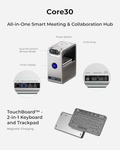 CZUR Core30 4K HD Video Conference Room Camera System with Mic & Speaker — 사진 7