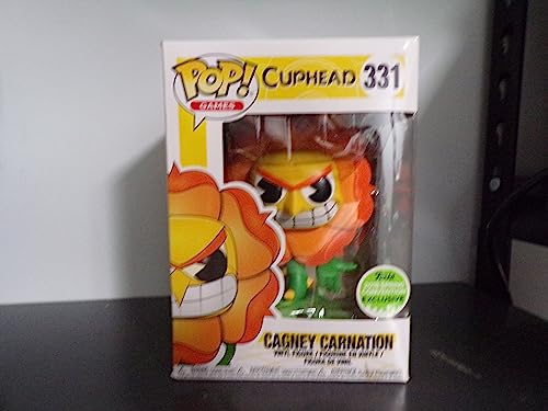 Sale Funko Pop! Games #331 Cuphead Cagney Carnation (2018 Spring Convention Exclusive)