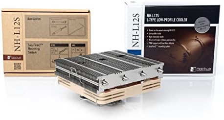 Noctua NH-L12S, Premium Low Profile CPU Cooler with Quiet 120mm PWM Fan (Brown)
