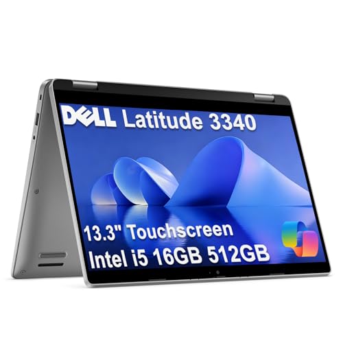 Dell Latitude 3340 2-in-1 Business Laptop with Touchscreen