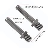 Zoom IMG-2 secwell 2 pezzi adattatore sds Zoom IMG-2 secwell 2 pezzi adattatore sds