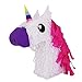 White Unicorn w/Pink Hair Pinata - Mexican Piñata - Handmade in Mexico