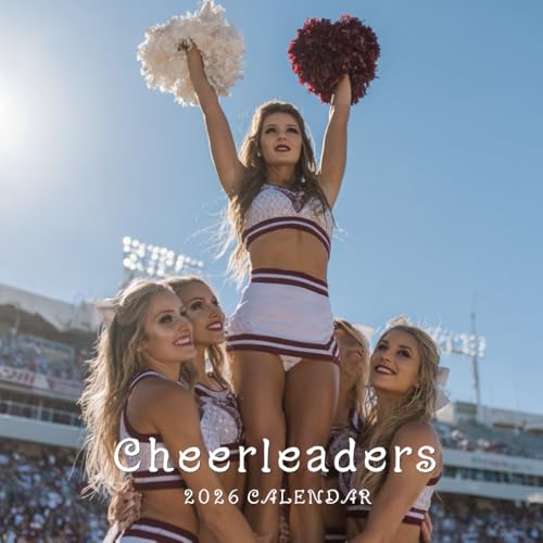Cheerleaders 2026 Calendar: A 2026 Monthly Featuring Cheerleading Photography, Team Spirit Designs, Notes Space, and Easy Monthly Grids Ideal for Cheerleaders, Coaches, and Fans