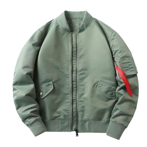 Veste bomber automne-hiver pour homme chaud et blouson casual moderne