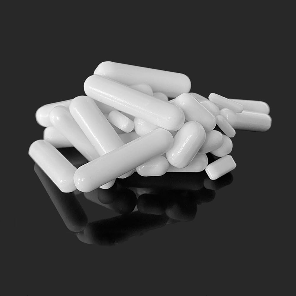 Magnetic Stir Bar,12Pcs PTFE Magnetic Stirrer Mixer Stir Bar, Magnetic Stir Bars, Laboratory Bar, Stir Plate Bar,50mm/1.96inch