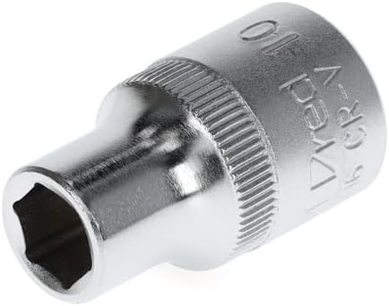 GEDORE red Socket, 1/2" 12.5 mm drive, hexagonal, 10 mm AF, Tool, R610001006, steel