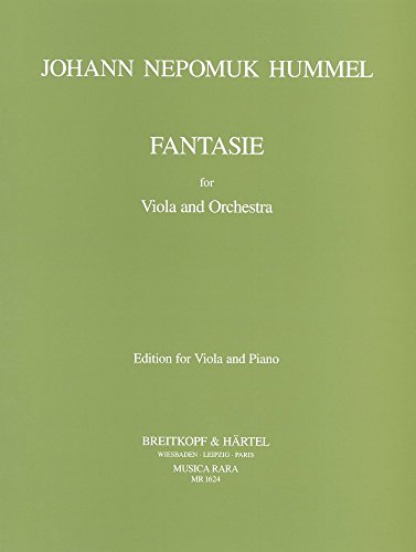 Hummel: Fantasia in G Minor -  Breitkopf & Härtel