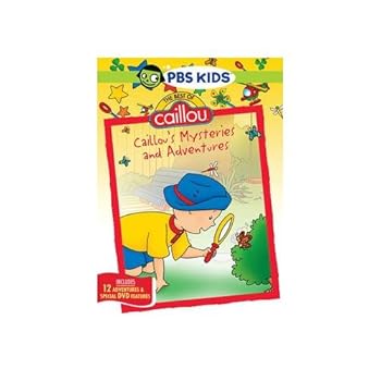 DVD The Best Of Caillou: Caillou's Mysteries and Adventures Book