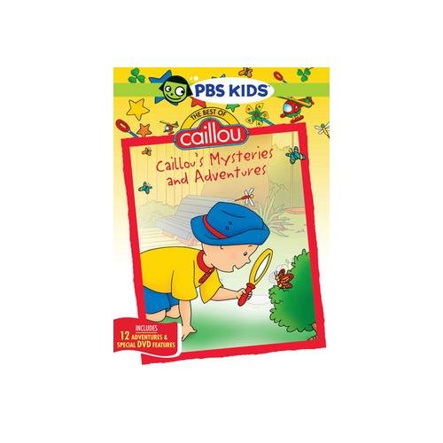Caillou's Mysteries & Adventures en DVD USA original para reproducción casera
