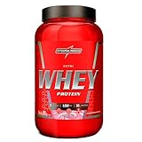 Integralmédica Nutri Whey Protein Morango – Pote de 900 g - Super Mass Gainer