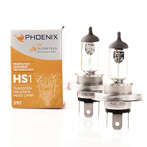 Image of Phoenix 592 HS1 Halogen HeadLight Bulb 12V 35 /35W Ultra Bright Px43t (1 Pc)