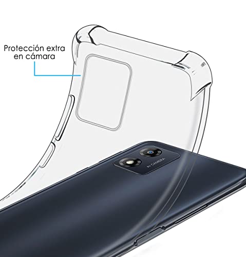 Tumundosmartphone Transparent Shockproof Silicone Case for Motorola Moto E13 - Image 2