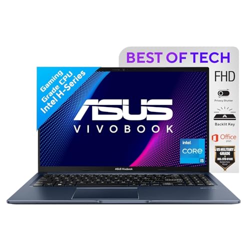 ASUS Vivobook 15, Intel Core i5-12500H, 12th Gen, 16GB RAM, 512GB...