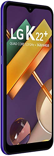 Smartphone LG K22+ , 3GB Memória, 64GB armazenamento, Dual Chip Android 10 Tela 6.2