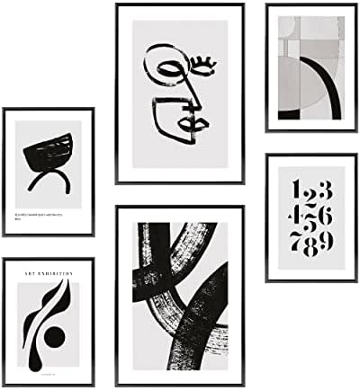 Heimlich Set of Posters - UNFRAMED -Stylish Photo and Quote Prints Fashion Wall Decor | Glam Wall Decor for Living Room and Bedroom -2 x A3 & 4 x A4-30x42 & 21x30 | » Floral Simplicity «
