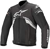 High quality Alpinestars Men\'s Tex-Jacke Motorcycle Clothing, Melange Black, L
