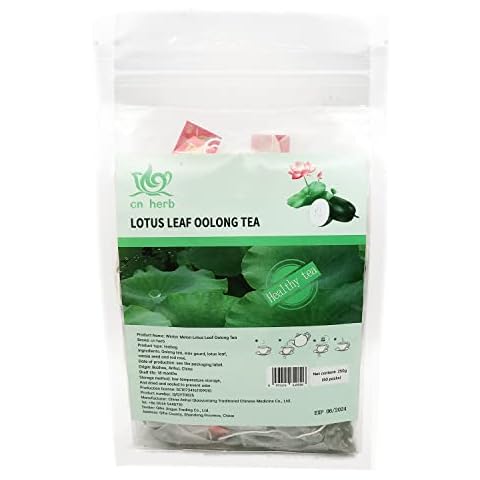 cn herb Winter Melon Lotus Leaf and Oolong Tea 250g/ Bag Triangle Bag Lotus Leaf Tea Rose Tea Cassia Seed and Oolong Cover