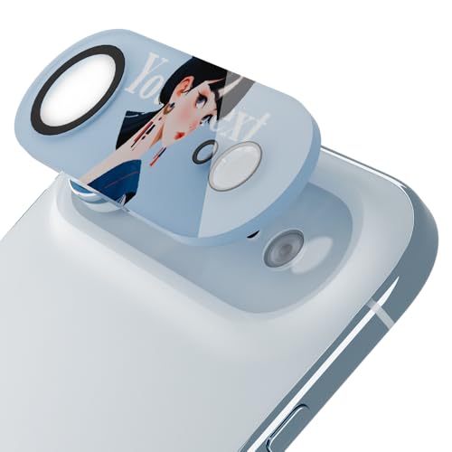 Sukakimi customize camera lens protector for iphone 17 Air-9H Hardness Tempered Glass,Anti-Scratch,Strong Adsorption，Case Friendly camera screen Cover（360°all-round protection& Ultra Clarity