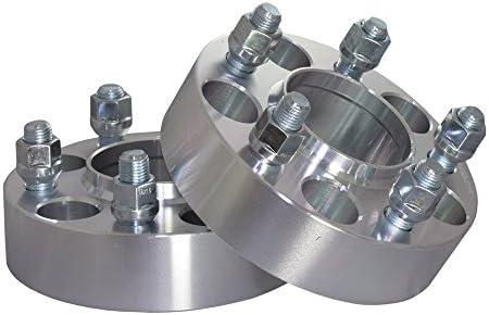 Coyote Wheel Accessories 5450-5450-C Chrome Wheel Adapter (Hub Centric - Vehicle Bolt Pattern 5 on 4.5" - Wheel Bolt Pattern 5 on 4.5")