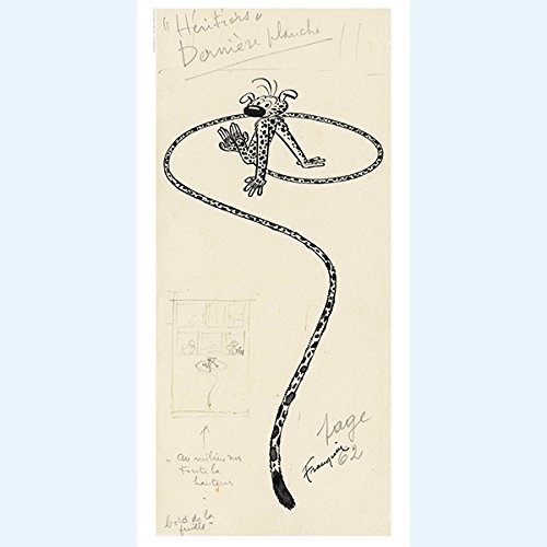 AFFICHE FRANQUIN Les Héritiers édition limitée N°300Ex grand format de prestige