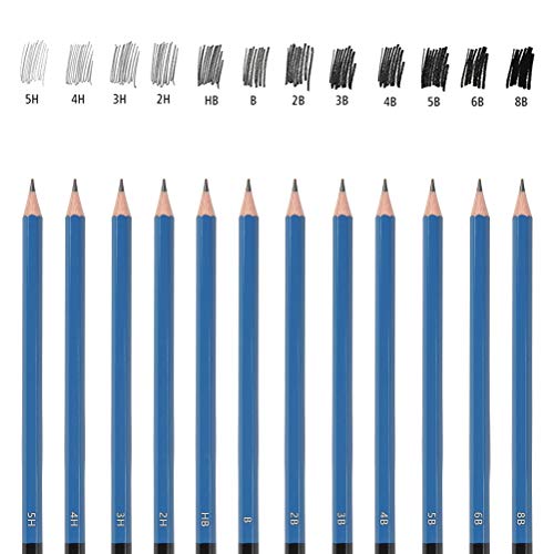 image for YOTINO 26 Pieces Professional Art Kit - Artist Drawing and Sketching P