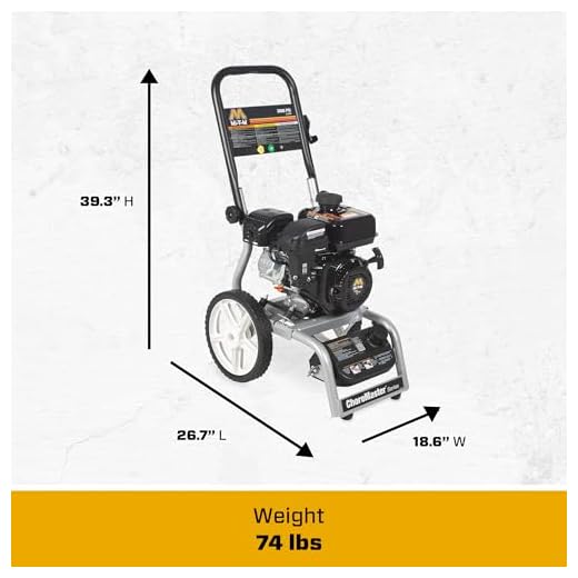 Mi-T-M 3000 PSI Gas Pressure Washer