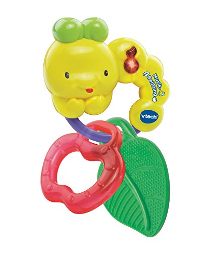 Vtech Baby 80-185204 - Musik-Beißring, grün/gelb