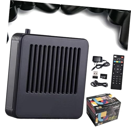 Caja de juegos, con controladores duales inalámbricos de 2.4G, 60.000 juegos retro, videojuegos Plug & Play con 2 controladores duales inalámbricos (256 g)