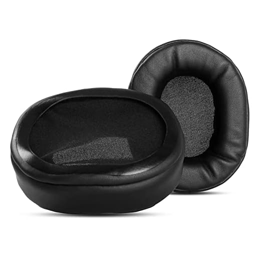 Premium Proteinkleder Ersatz Ohrpolster für Auna Elegance Bluetooth 4.0 NFC APTX Kopfhörer Headset Ersatz-Ohrpolster