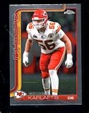 2025 Topps Chrome #152 George Karlaftis NMMT Chiefs