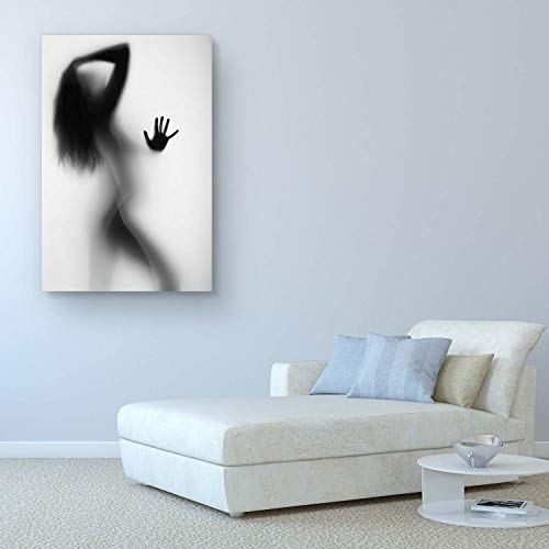 Startonight Canvas Wall Art - Girl In The Shower, Women Framed 32 X 48 Inches #TOP6
