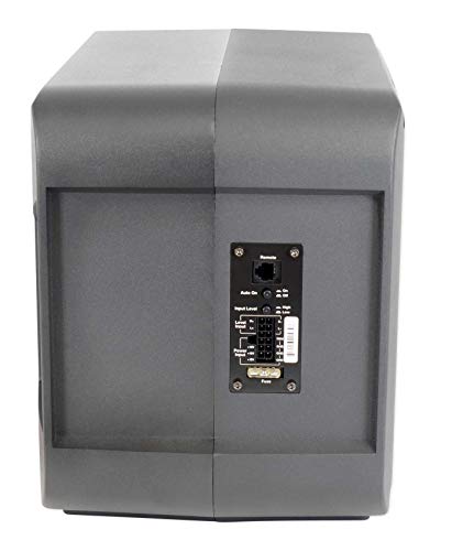 Rockville Ground Pounder 800W Powered Dual 10" Car Subwoofer/Aluminum Enclosure, Grey #TOP5